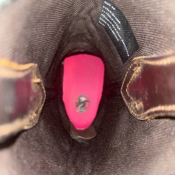 Justin Boots Brown and Teal Boots - Picture 9 of 11